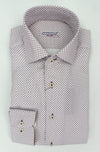 Marcello Sport Slim Fit Roll Collar Shirt