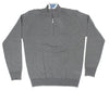 Codice Lightweight Fine Gauge Cotton 1/4 Zip LS Crew