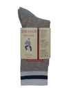 Marcoliani 4672 Soft Pima Cotton Ribbed Textured Sneaker Socks