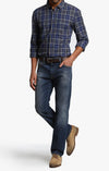 34 Heritage Courage Straight Leg Vintage Wash Soft Denim Jeans