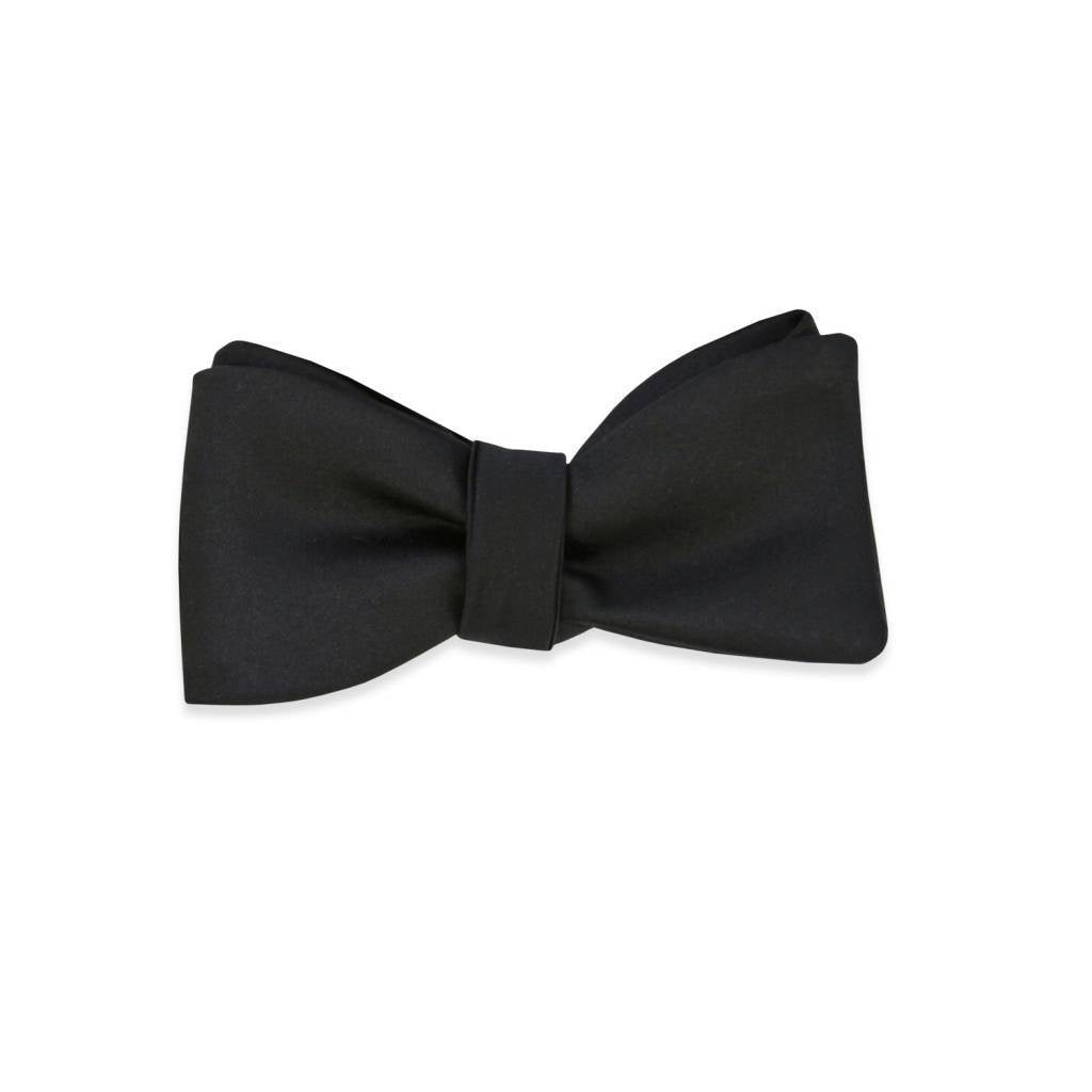 PSC The Ward Black Satin Bow Tie
