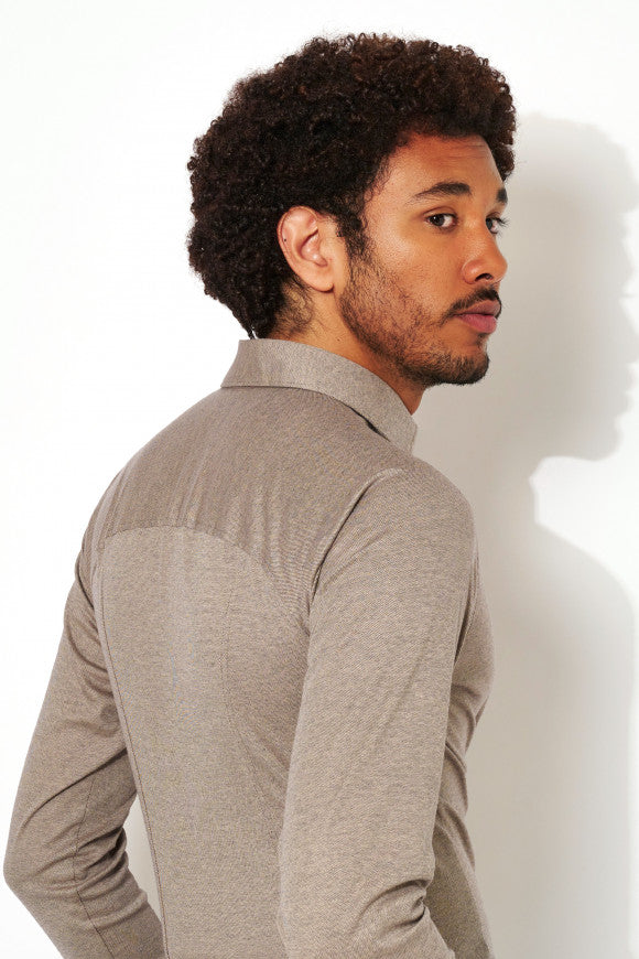 Desoto Pique Pattern Jersey Knit Shirt