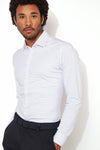 Desoto Geo Pattern Print Jersey Knit Shirt