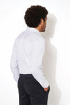 Desoto Geo Pattern Print Jersey Knit Shirt