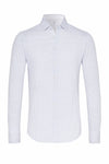 Desoto Geo Pattern Print Jersey Knit Shirt