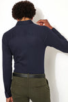 Desoto Geo Pattern Print Jersey Knit Shirt