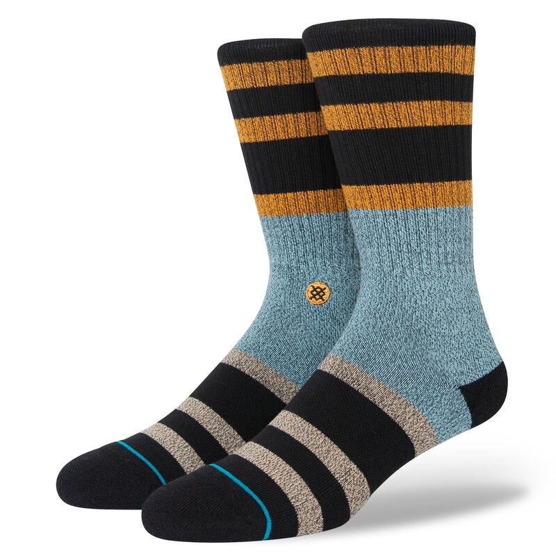 Stance Staggered Butter Blend Mid Cushion Crew Socks