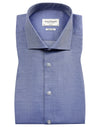 Bruun & Stengade Toby Slim Fit Woven Pattern Dress Shirt