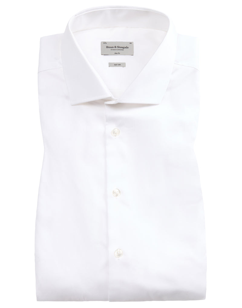 Bruun & Stengade Miles Slim Fit Woven Dress Shirt