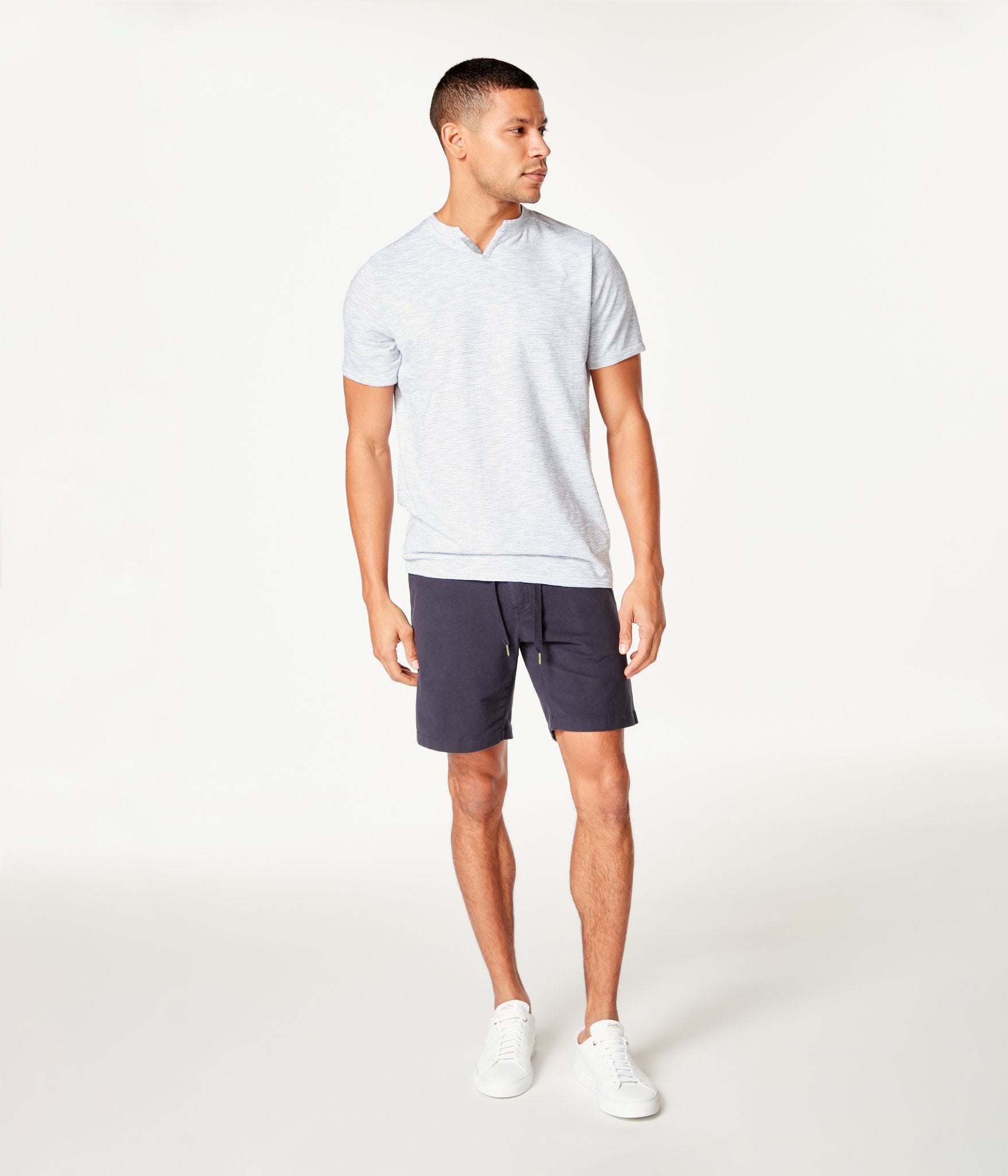 Good Man Brand Flex Pro Jersey Tulum Knit Jogger Shorts Seattle Thread Company