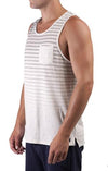 Civil Society Festival Step Up Soft Knit Striped Tank Top