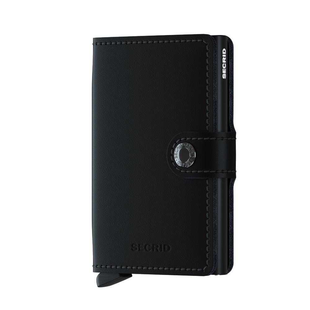 mini wallet black