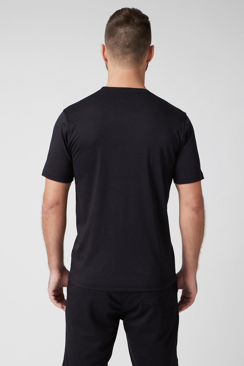 Raffi Aqua Cotton Crew T-Shirt