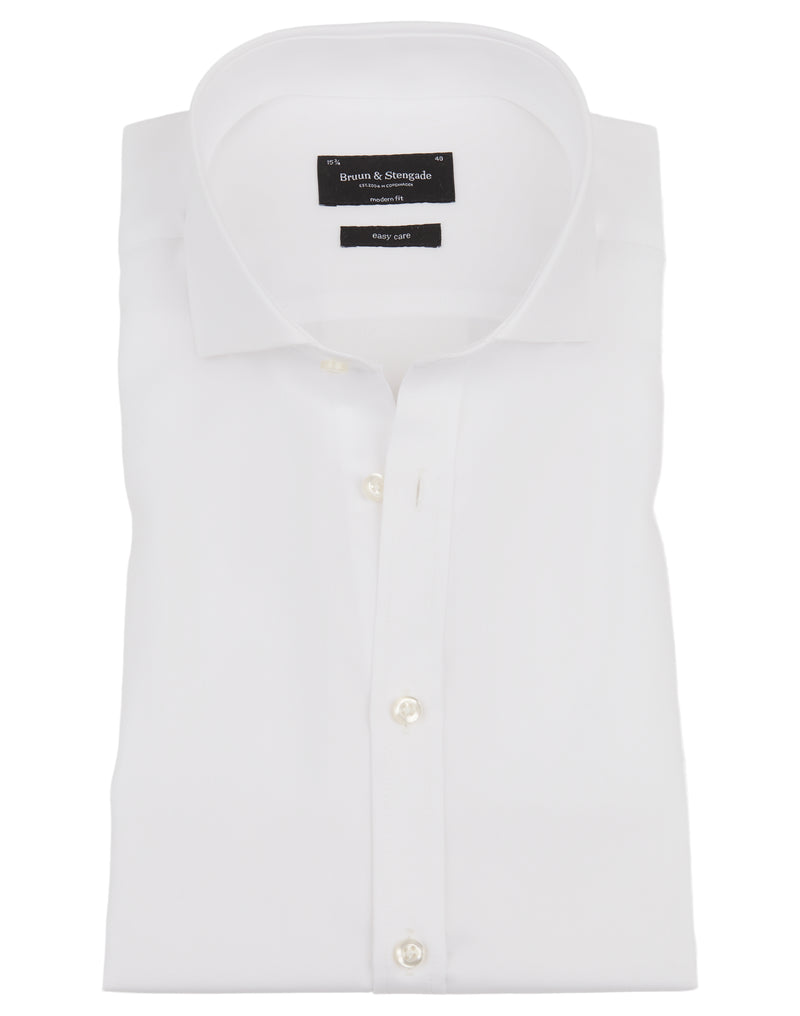 Bruun & Stengade Raphael Modern Fit Solid Dress Shirt