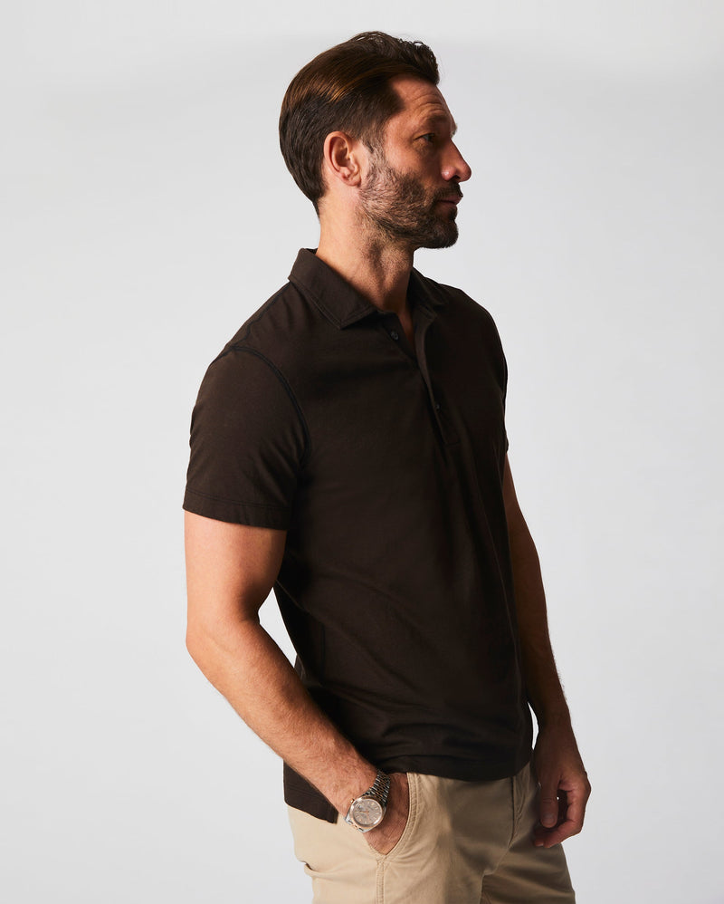 Billy Reid Pensacola Subtle Stripe Polo