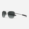 Randolph Engineering Aviator Satin Gunmetal Sunglasses