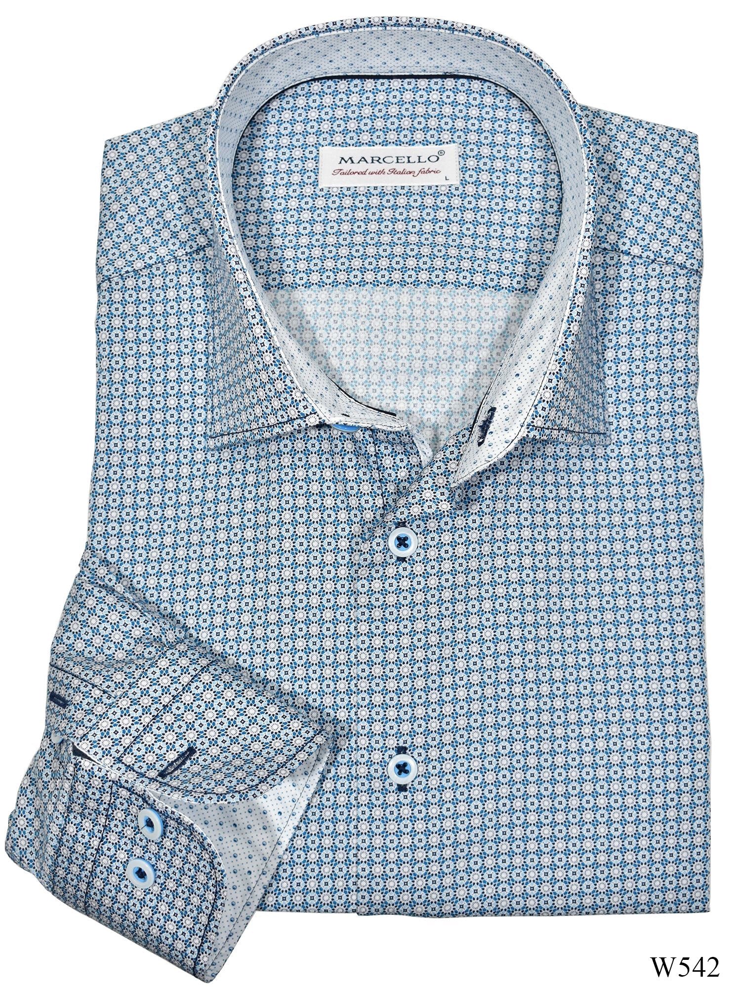 Marcello Sport Classic Fit LS Shirt
