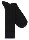 Lorenzo Uomo Merino Blend Ribbed Dress Socks