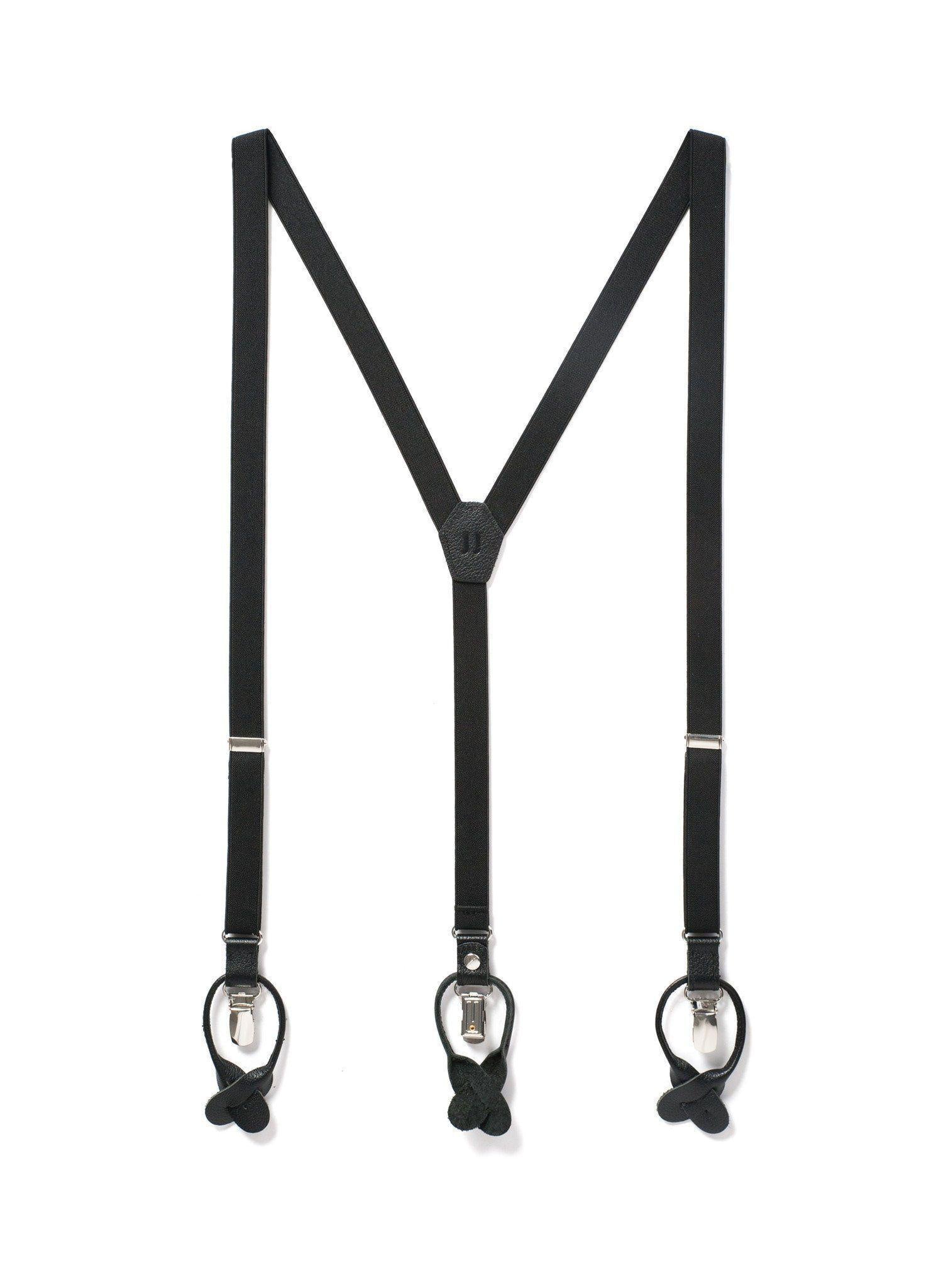 JJ Suspenders Elastic Fabric Suspenders