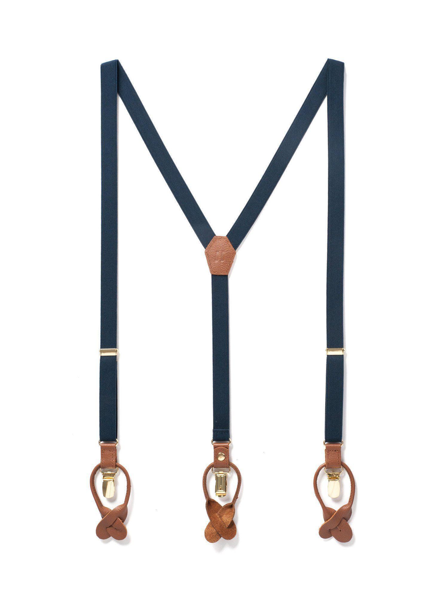 JJ Suspenders Elastic Fabric Suspenders