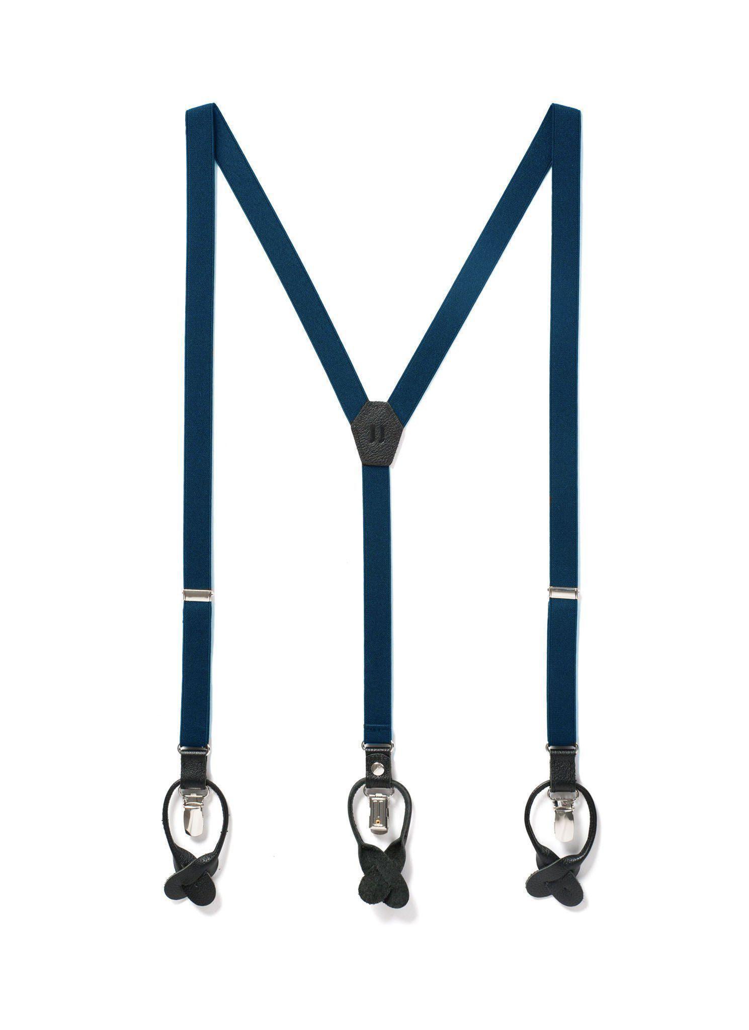 JJ Suspenders Elastic Fabric Suspenders