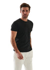 Patrick Assaraf Peruvian Pima Cotton Short Sleeve Crew Neck T-Shirt