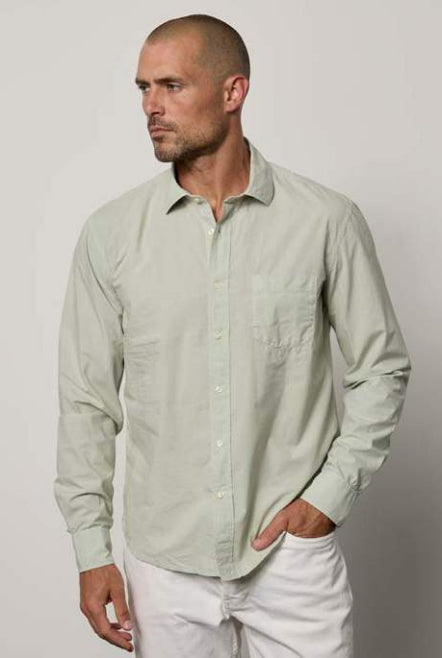 Velvet by Graham & Spencer Brooks Casual Woven Shirt