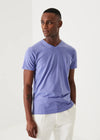 Patrick Assaraf Peruvian Pima Cotton Soft V-Neck T-Shirt
