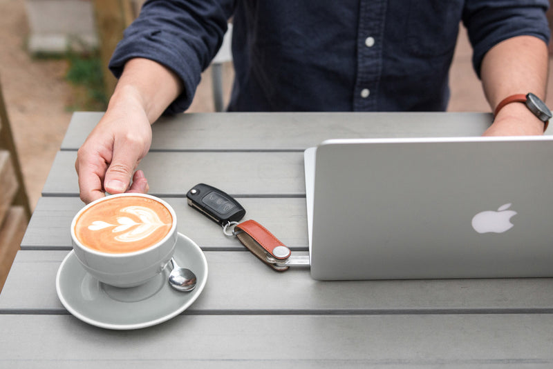 Orbitkey 2.0 Leather Key Holder and Organizer