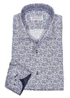 Marcello Sport Slim Fit Roll Collar Shirt