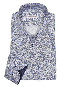 Marcello Sport Slim Fit Roll Collar Shirt