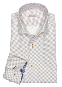 Marcello Sport Slim Fit Roll Collar Shirt