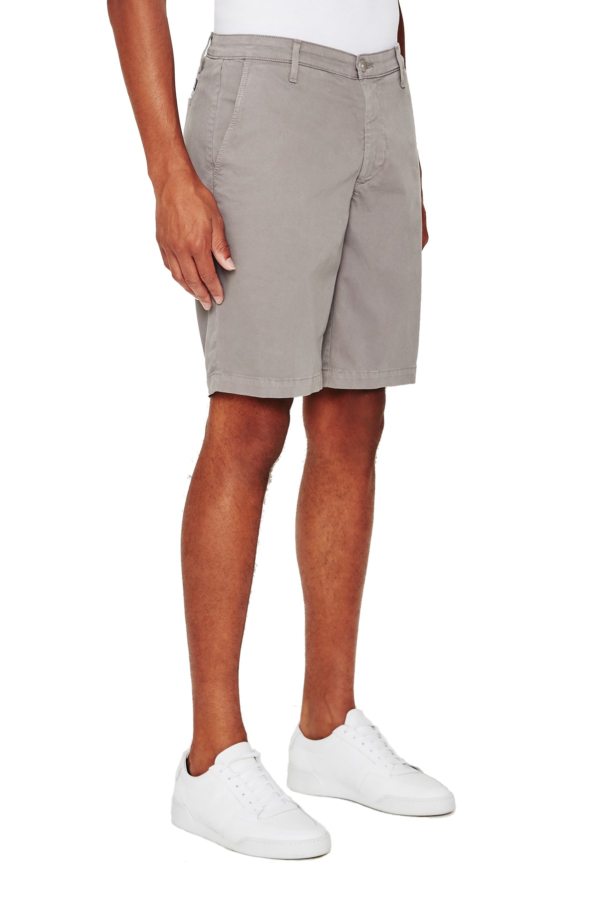AG Adriano Goldschmied Griffin Lightweight Stretch Sateen Shorts