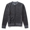 Robert Barakett Vulcan Varsity Merino Full Zip Sweater Jacket