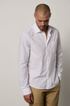 Velvet by Graham & Spencer Brooks Casual Woven Shirt