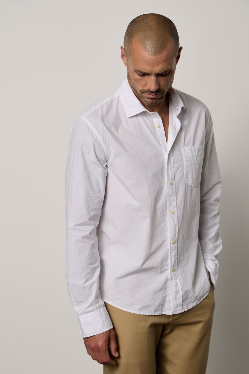 Velvet by Graham & Spencer Brooks Casual Woven Shirt